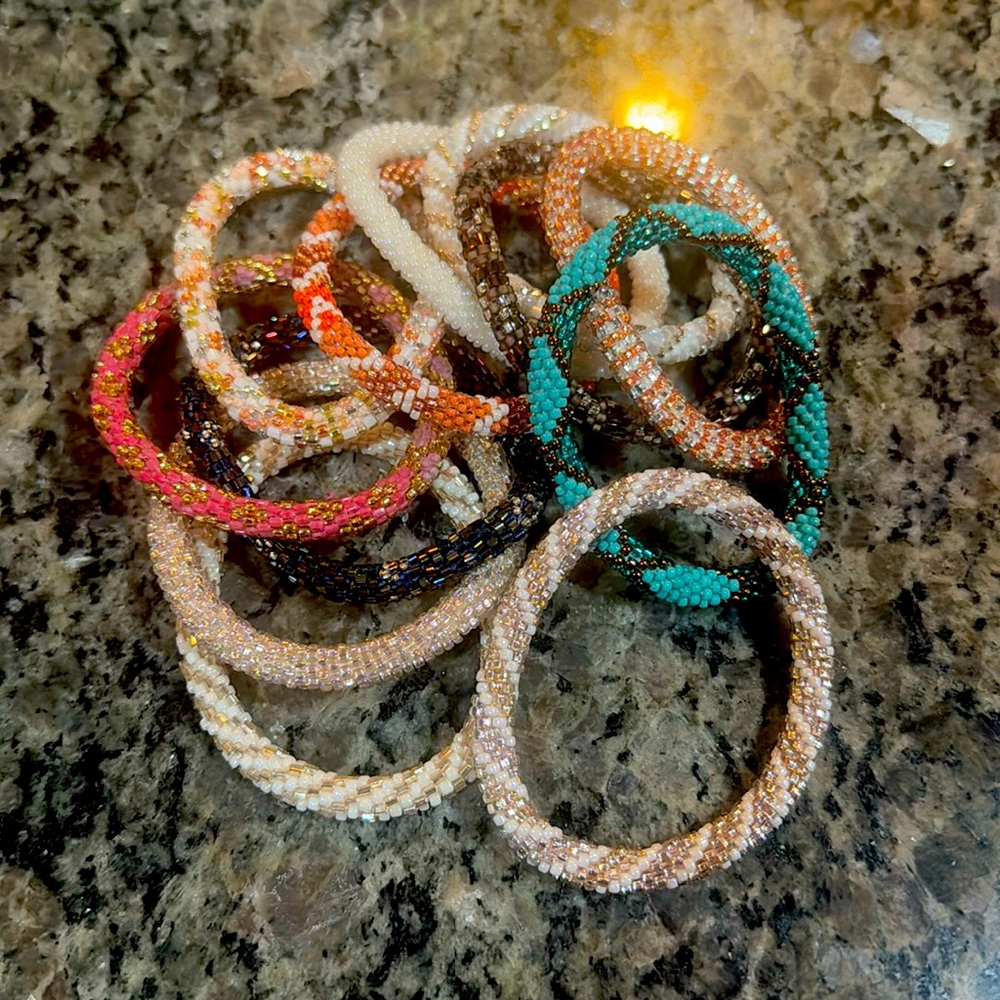 LOT of 12 Lily and Laura bracelets